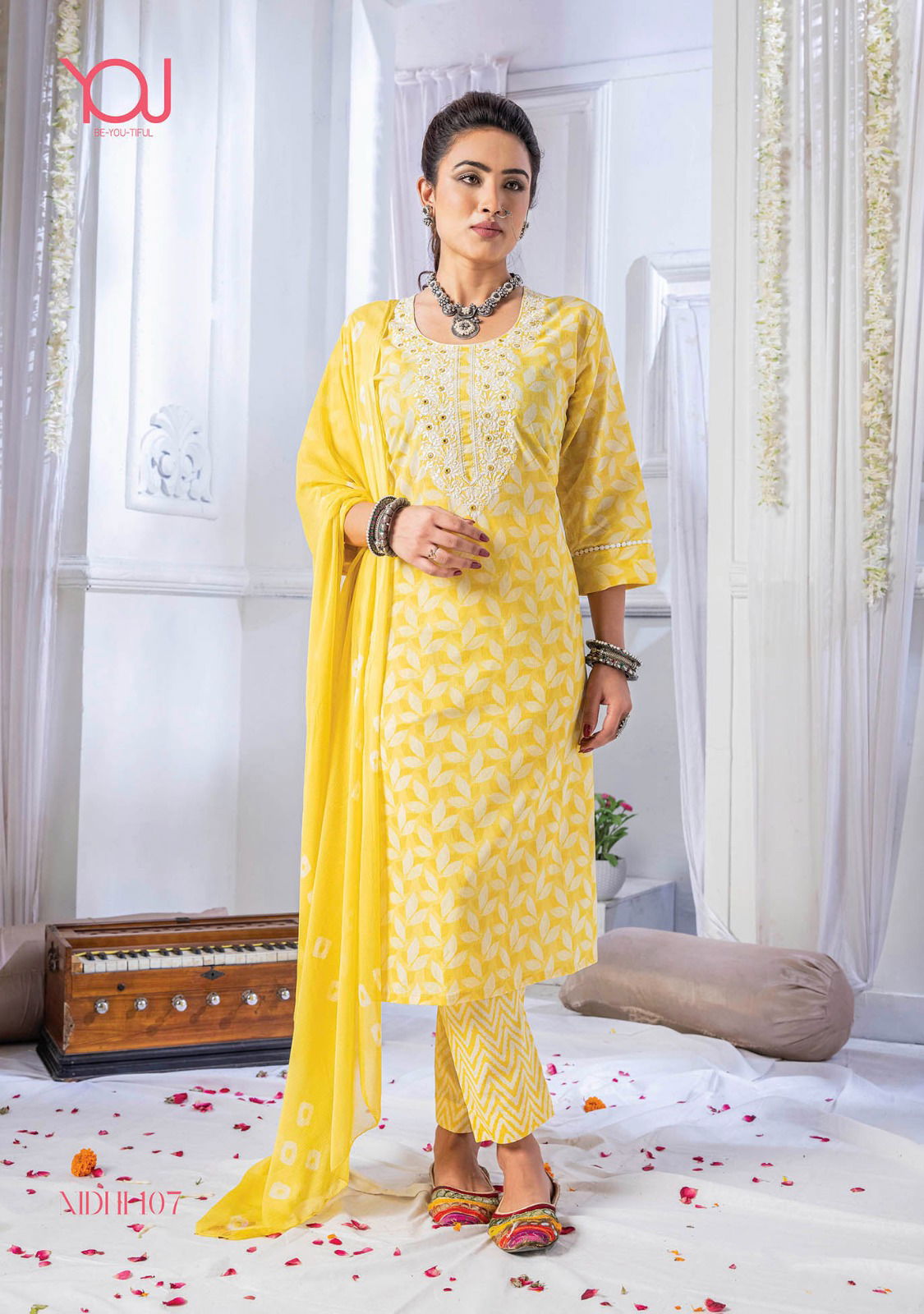 Wanna Nidhi Fancy Cotton Readymade Suits Catalog
